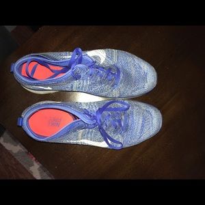 Blue mesh Nike women’s shoes size 10